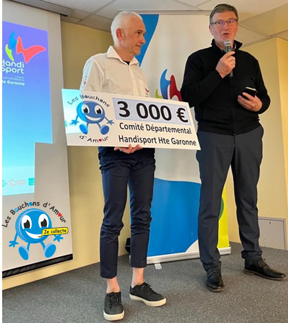 3000€ - Comité Départemental Handisport Hte Garonne
